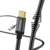 Hama 173625 ADATKÁBEL MICRO USB "ELITE - METAL" 1,5M