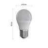 Emos ZQ1130 CLASSIC LED IZZÓ KISGÖMB E27 7,3W 806LM WW