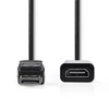 Nedis CCGB37150BK02 DISPLAYPORT - HDMI KÁBEL