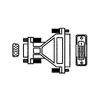 Hama 45074 DVI ADAPTER 15P.HDD DUGÓ-DVI ALJ