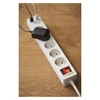 Emos P1523RU HOSSZABBÍTÓ 3 M / 5 ALJZAT / KAPCSOLÓS / USB / 1,5 MM2