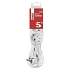 Emos P0325R HOSSZABBÍTÓ 5 M / 3 ALJZAT / FEHÉR / PVC / 1,5 MM2