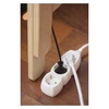 Emos P0325R HOSSZABBÍTÓ 5 M / 3 ALJZAT / FEHÉR / PVC / 1,5 MM2