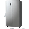 Gorenje NRR9185EAXL HŰTŐ SIDE BY SIDE