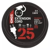 Emos P01825R KÜLTÉRI HOSSZABBÍTÓ 25 M / 1 ALJZAT / 250 V / 2,5 MM2