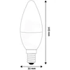 Avide ABC14CW-4.5W LED CANDLE IZZÓ 4.5W E14 CW 6400K