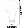 Avide ABG27NW-11W-APD LED GLOBE IZZÓ FÉNYERŐSZABÁLYZÓS A60 11W E27 NW 4000K