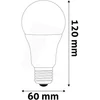 Avide ASG27RGBW-9.4W-WIBLE SMART IZZÓ LED GLOBE A60 9.4W RGB+W WIFI + BLE APP CONTROL