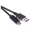 Emos SM7021BL TÖLTŐ- ÉS ADATKÁBEL USB-A 3.0 / USB-C 3.1, 1 M, FEKETE