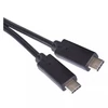 Emos SM7022BL TÖLTŐ- ÉS ADATKÁBEL USB-C 3.1 / USB-C 3.1, 1 M, FEKETE