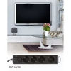 Home by somogyi NVT 4K/BK TÚLFESZÜLTSÉGVÉDETT ELOSZTÓ, 4 ALJZAT, FEKETE, 1,5 M