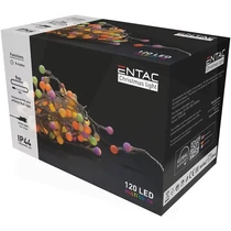 Entac ECL-PPB-120MC KARÁCSONYI FÜZÉR IP44 120 LED GÖMB