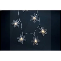 Entac ECL-PSF-10WW KARÁCSONYI FÜZÉR MŰANYAG HÓPEHELY 10 LED