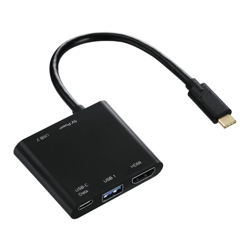Hama 135729 4in1 USB-C MULTIPORT ADAPTER (2x USB 3.1, HDMI, USB-C)