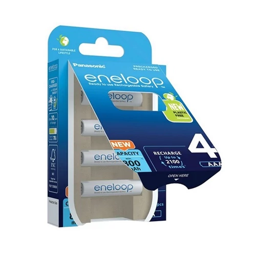 Eneloop BK-4MCDE/4BE AKKUMULÁTOR AAA/MICRO 800MAH, 4DB