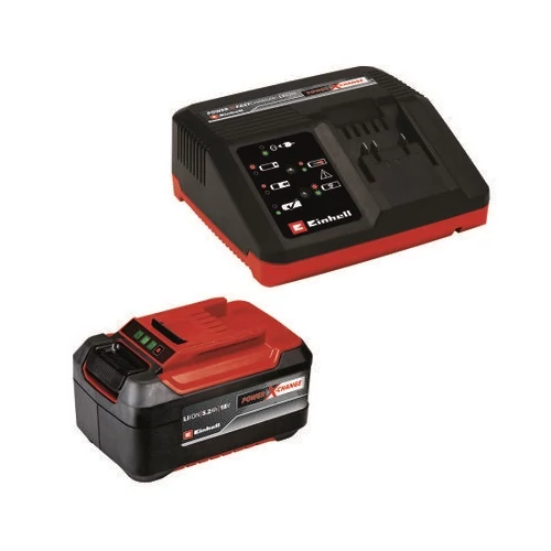 Einhell 5,2 AH 18V X-CHANGE & 4A FASTCHARGER KIT AKKUMULÁTOR + GYORSTÖLTŐ