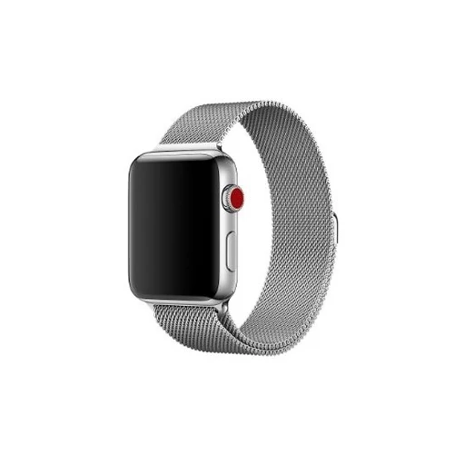 Mybandz APW421426 APPLE WATCH UTÁNGYÁRTOTT MILÁNÓI FÉM ÓRASZÍJ /EZÜST/ 42/44 MM