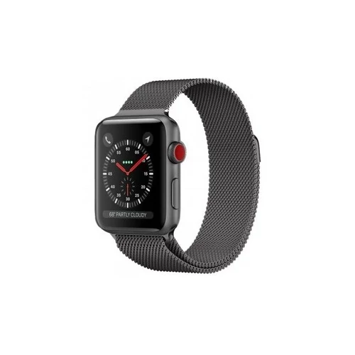 Mybandz APW421424 APPLE WATCH UTÁNGYÁRTOTT MILÁNÓI FÉM ÓRASZÍJ /SÖTÉTSZÜRKE/ 42/44 MM