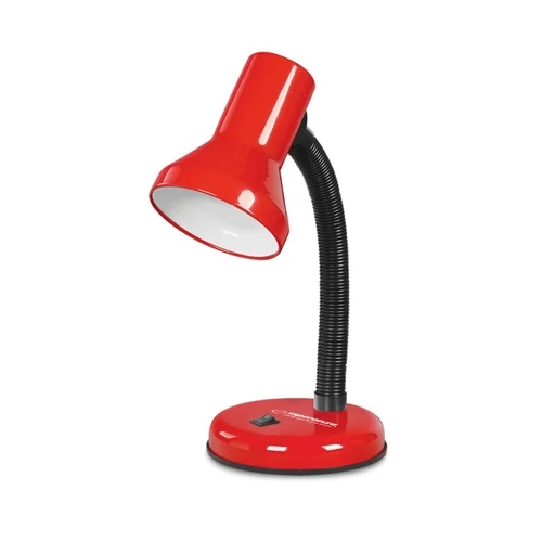 Esperanza ELD108R ASZTALI LÁMPA E27 PIROS