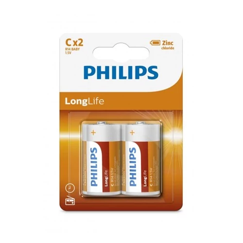 Philips R14L2B/10 ELEM LONGLIFE C 2-BLISZTER