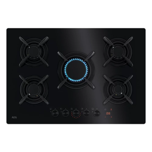 Aeg HKB75453NB FŐZŐLAP BEÉPÍTHETŐ GÁZ