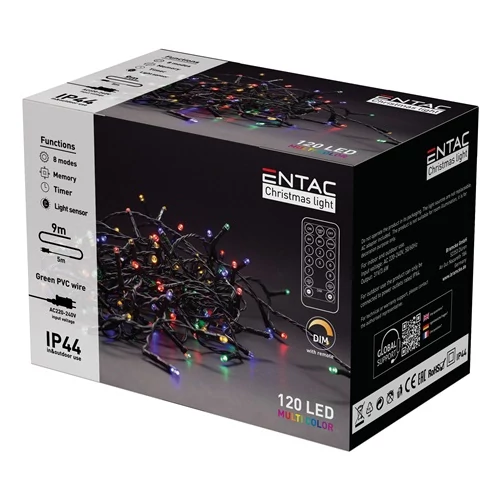 Entac ECL-120-MC-IR FÜZÉR 120 LED SZÍNES TÁVIRÁNYÍTÓVAL