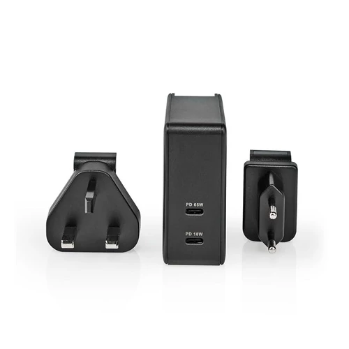 Nedis WCPD65W110BK HÁLÓZATI GYORSTÖLTŐ 65W