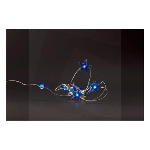 Entac ECL-BS-10WW KARÁCSONYI FÜZÉR KÉK CSILLAG 10 LED