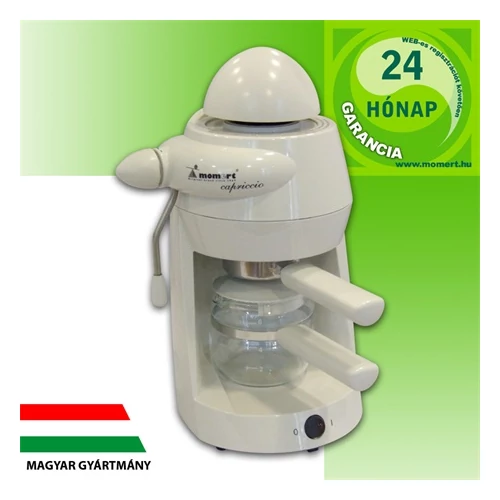 Momert 1161 FEHÉR KÁVÉFŐZŐ PRESSZÓ