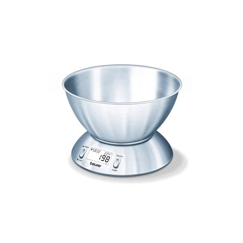 Beurer KS 54 KONYHAI MÉRLEG TÁLAS INOX