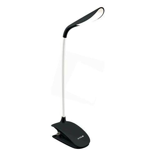 Avide ABLDL-CLIP-1.5W-BL LED ASZTALI LÁMPA CSIPTETHETŐ FEKETE 1.5W