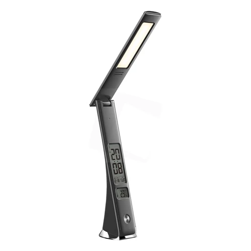 Avide ABLDL-BLC-5W-BL LED ASZTALI LÁMPA ÜZLETI BŐRHATÁSÚ CLAUDE NAPTÁR FEKETE 5W