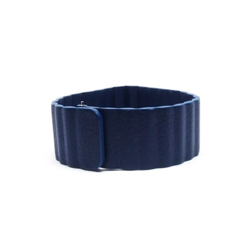 Mybandz 22SKU5000 MÁGNESES LOOP BŐRÓRASZÍJ /SÖTÉTKÉK/ 22MM