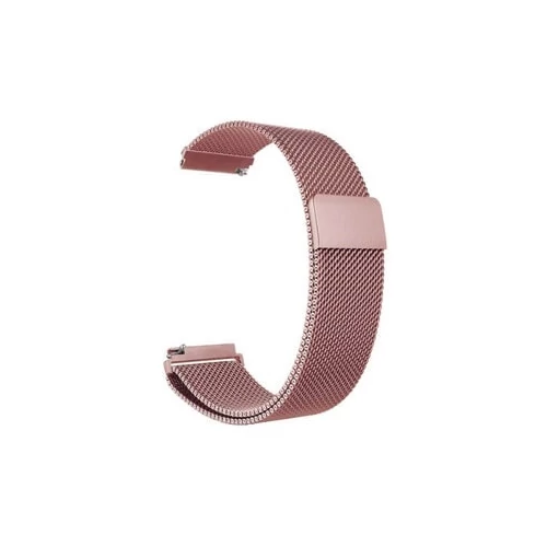 Mybandz 20SKU621 MILÁNÓI MÁGNESES FÉM ÓRASZÍJ / "PINK/ROSE" / 20MM
