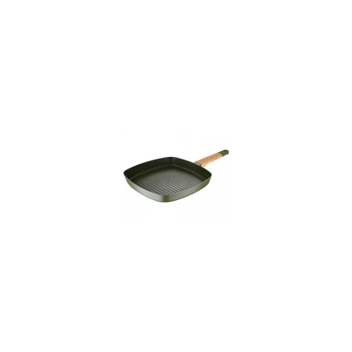 Bergner SG-6764 SERPENYŐ EARTH GREEN GRILL 24CM