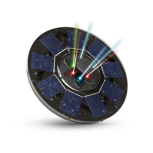 Garden of eden 11225 SZOLÁR SZÖKŐKÚT VILÁGÍTÁSSAL, RGB LED
