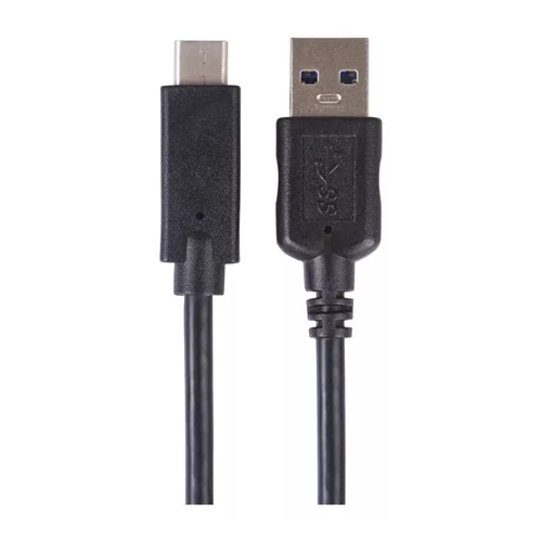 Emos SM7021BL TÖLTŐ- ÉS ADATKÁBEL USB-A 3.0 / USB-C 3.1, 1 M, FEKETE