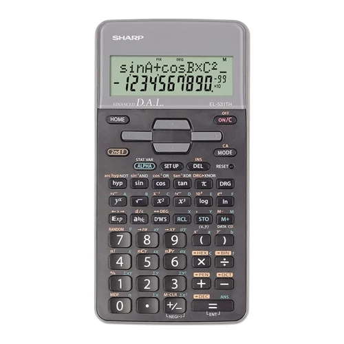 Sharp EL531THBGY TUDOMÁNYOS SZÁMOLÓGÉP