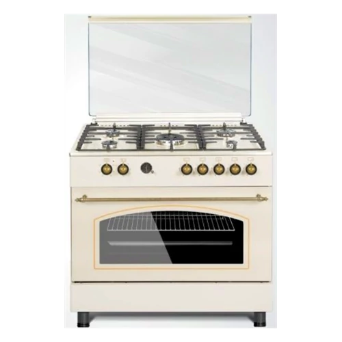 Novacook F9S50E6 RETRO TŰZHELY KOMBINÁLT 90 CM RETRO