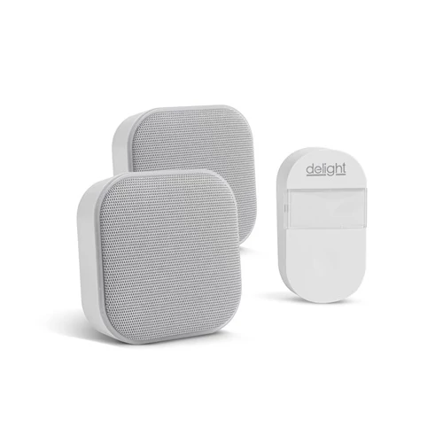 Delight 55347WH-2 VEZETÉK NÉLKÜLI CSENGŐ ÉS ÉJJELIFÉNY 2 IN 1